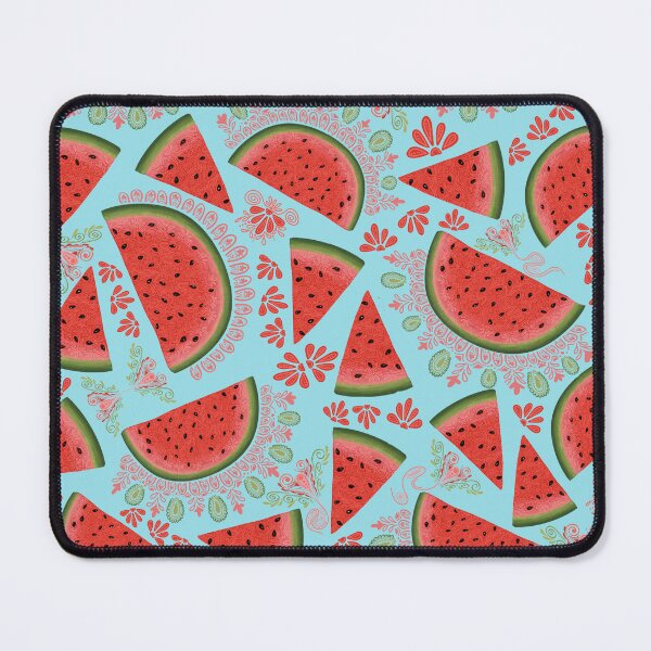 Item preview, Watermelon Zentangle pattern designed and sold by SurfPixieArt.
