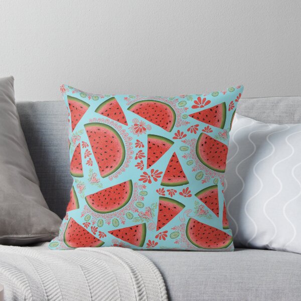 Item preview, Watermelon Zentangle pattern designed and sold by SurfPixieArt.