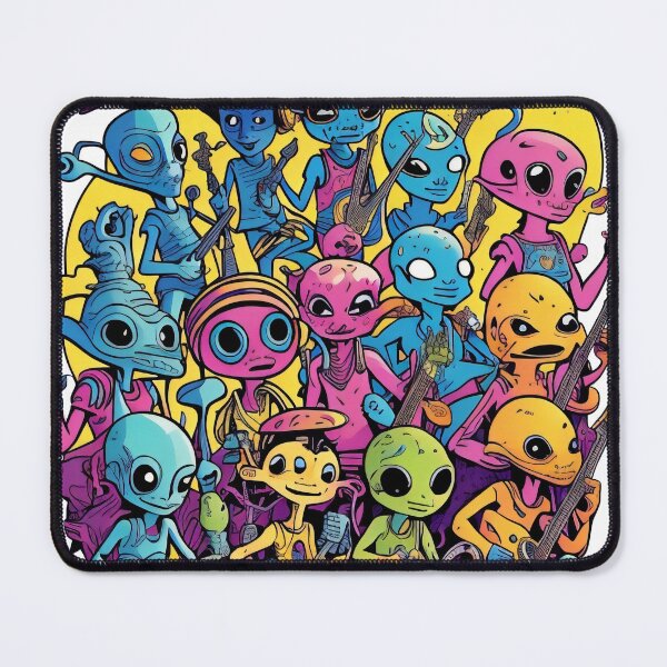Item preview, Hand drawn vector illustration of Monsters and cute alien friendly, cool and cute designed and sold by Sanan Israyilli.