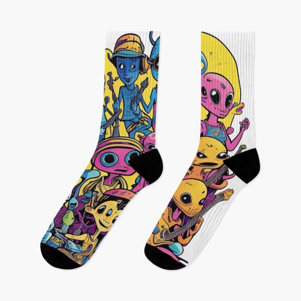 Item preview,  Hand drawn vector illustration of Monsters and cute alien friendly, cool and cute designed and sold by Sanan Israyilli.