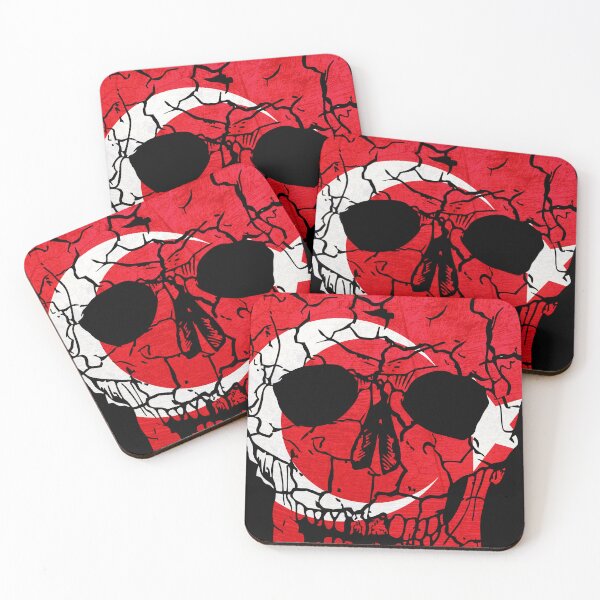 Item preview, Skull Flag of Turkey,halloween designed and sold by EpicMaps.