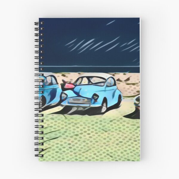 Item preview, Classic Cars On A Beach In Pointillism designed and sold by Fearless-Fox.