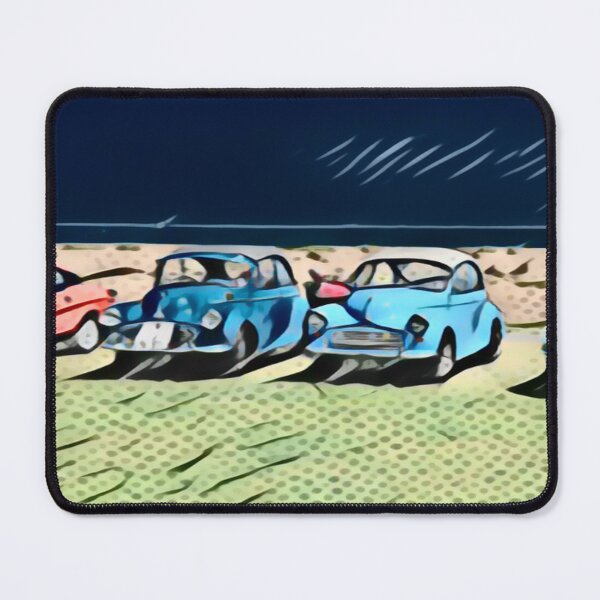 Item preview, Classic Cars On A Beach In Pointillism designed and sold by Fearless-Fox.