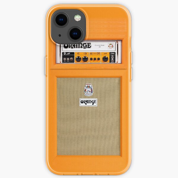 Orange Farbverstärker iPhone Flexible Hülle