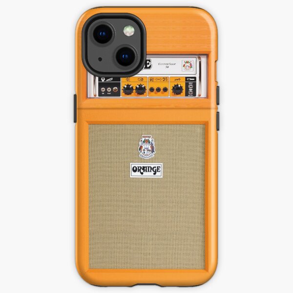 Orange color amp amplifier iPhone Tough Case