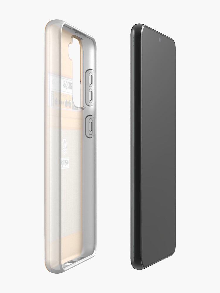 Alternate view of Orange color amp amplifier Case & Skin for Samsung Galaxy