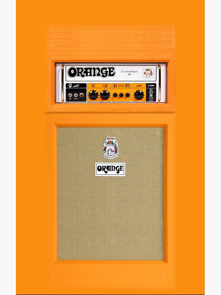 Orange color amp amplifier by GalihArt
