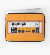 Orange color amp amplifier Laptop Sleeve