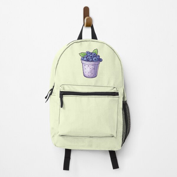 Item preview, Cute Blueberry Smoothie Drink Design for Fruit Lovers designed and sold by Stickerchef.