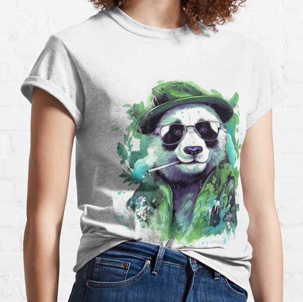 Smokin' Panda: Journey to the Tropicals! Classic T-Shirt