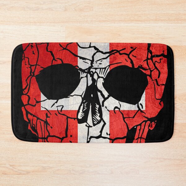 Item preview, Skull Flag of Switzerland,halloween designed and sold by EpicMaps.