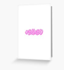 Hashtag Bimbo Greeting Card