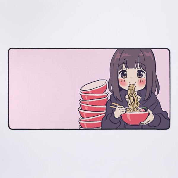 I draw cute anime girl eating ramen / Menhera Shoujo Kurumi-chan - Anime  Ramen - Mug