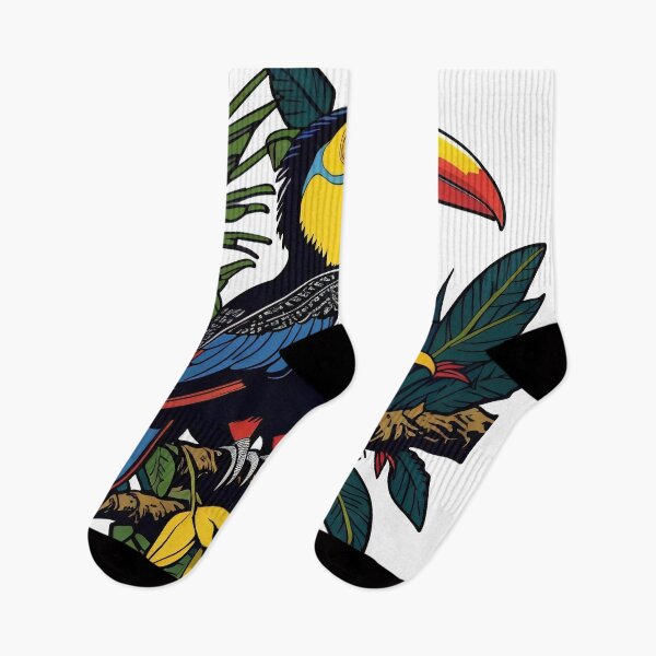 Item preview, Toucan on a branch of a palm tree designed and sold by Sanan Israyilli.