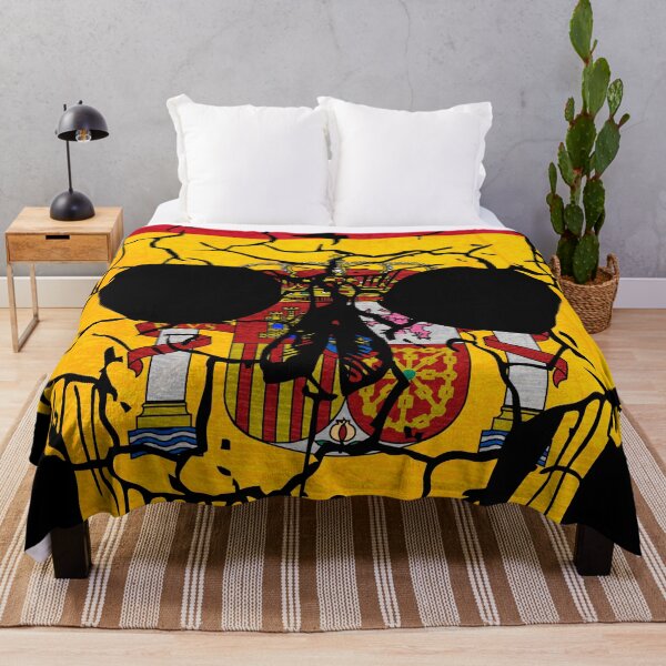 Item preview, Skull Flag of Spain,halloween designed and sold by EpicMaps.