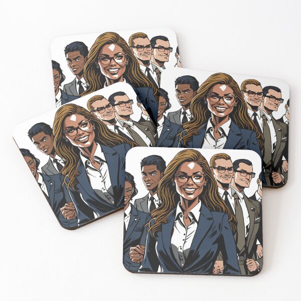 Item preview, Group of businesswomen in suits designed and sold by Sanan Israyilli.