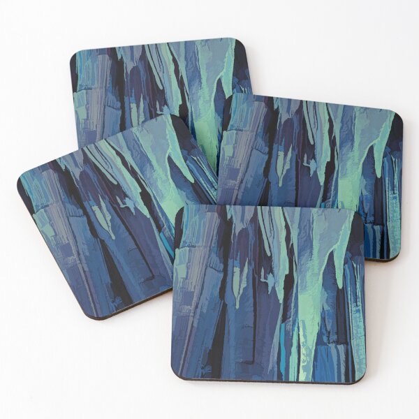 Item preview, Abstract in Ice Blue designed and sold by bertsworks300.