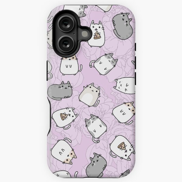 Cute Kawaii Cats Cat Pattern iPhone Tough Case