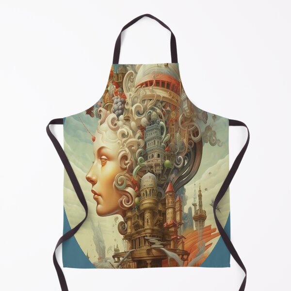 Item preview, "Futuristic Profile: Abstract Woman" designed and sold by Anthonny Barlan.
