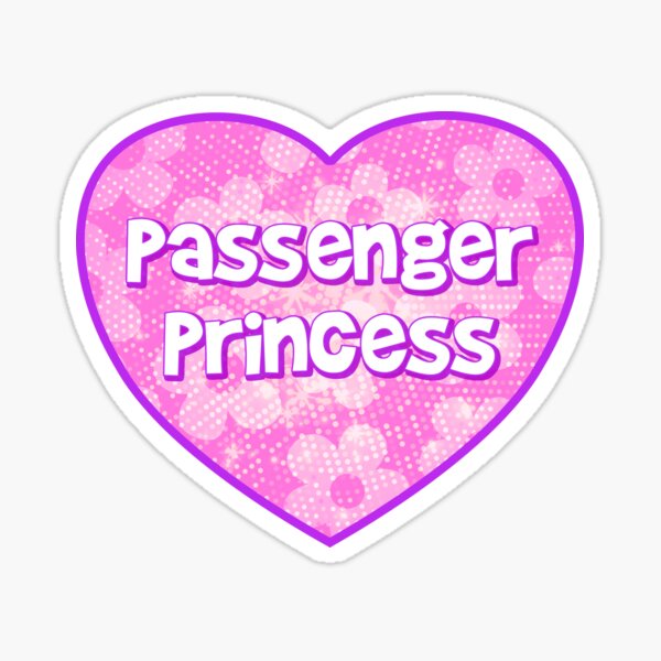 Passenger Princess Car Mirror Decal, Car Accessory , Rear View Mirror  Decal, Car Decal Sticker, Affirmation Car Decal, Seen on TikTok -   Italia