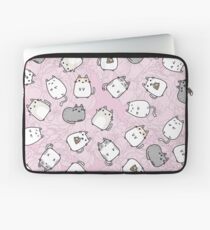 Cute Kawaii Cats Cat Pattern Laptop Sleeve