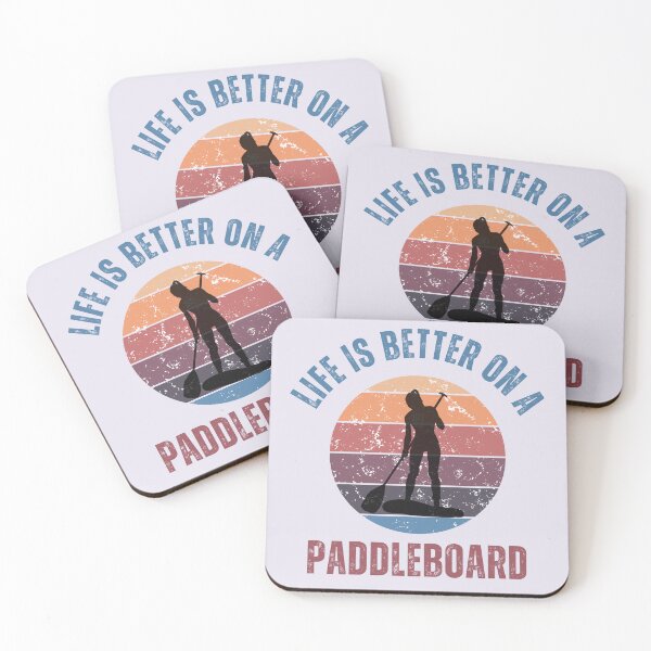 Item preview, Life is better on a paddleboard - for light background designed and sold by aliveinmiddle.