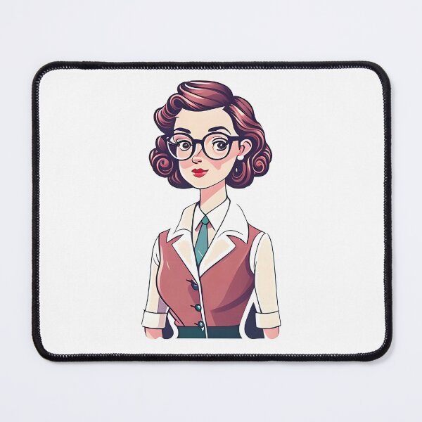 Item preview, Beautiful young woman in glasses designed and sold by Sanan Israyilli.