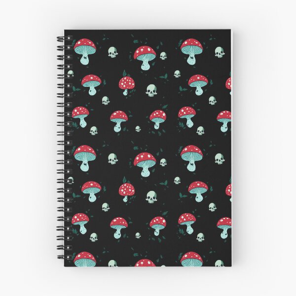 Item preview, Mushroom Skull Pattern designed and sold by Seljomoon.