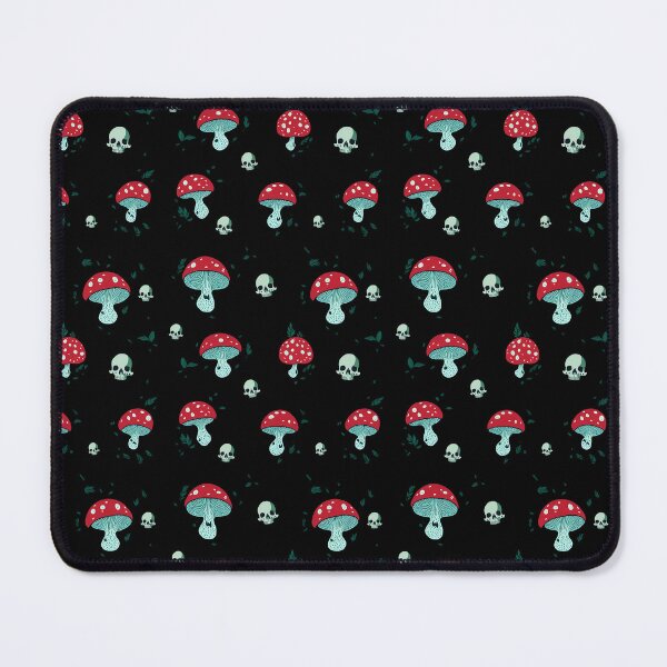Item preview, Mushroom Skull Pattern designed and sold by Seljomoon.