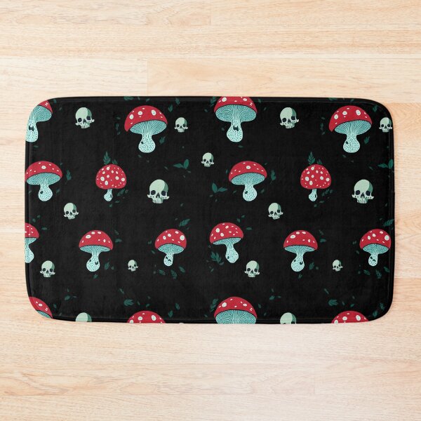 Item preview, Mushroom Skull Pattern designed and sold by Seljomoon.