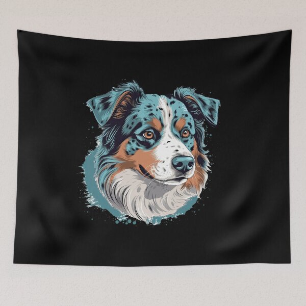Item preview, Furry Companions: Australian Shepherd Canine designed and sold by DooodleGod.