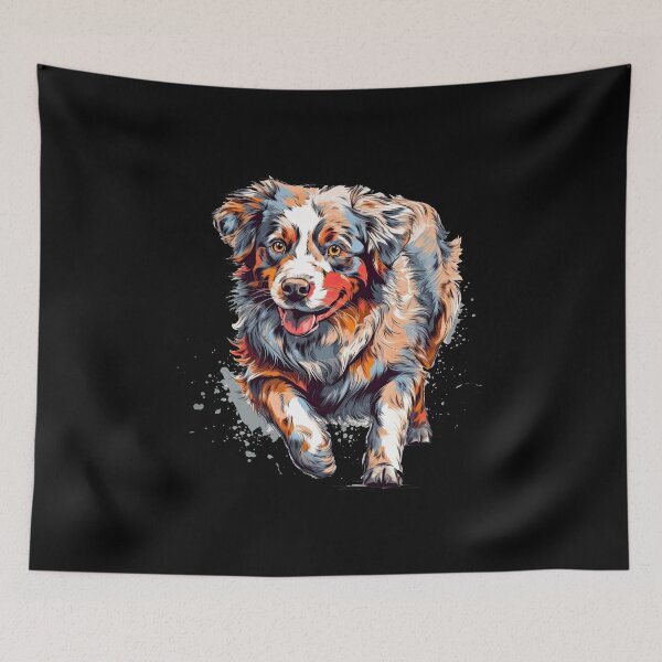 Item preview, Australian Shepherd K-9 Design - Cute & Funny Dog  designed and sold by DooodleGod.