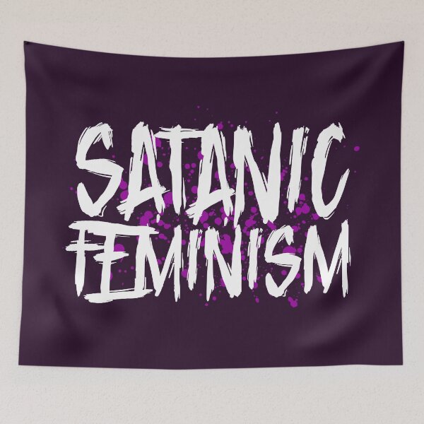 Item preview, Satanic Feminism designed and sold by RAWWR.