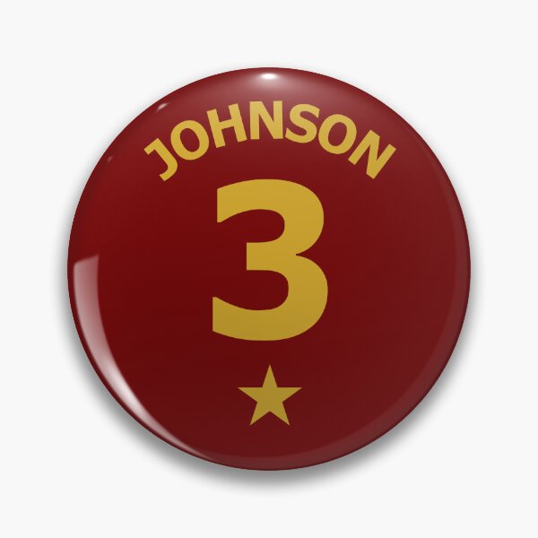 Item preview, Lion House Colours Gold on Red Athletic Player Chaser Jersey No. 3 designed and sold by ArtCounts.