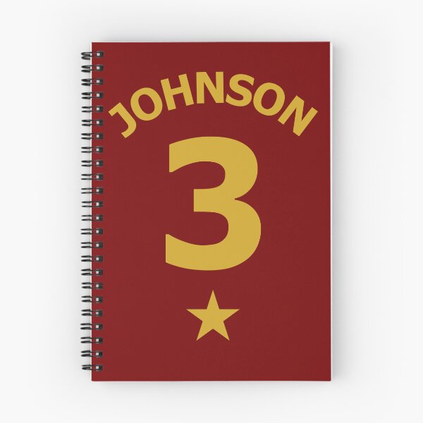 Item preview, Lion House Colours Gold on Red Athletic Player Chaser Jersey No. 3 designed and sold by ArtCounts.