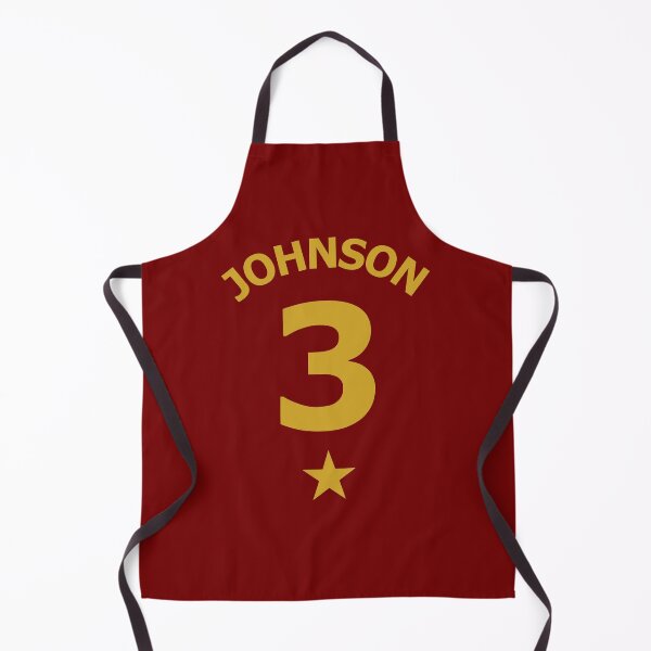 Item preview, Lion House Colours Gold on Red Athletic Player Chaser Jersey No. 3 designed and sold by ArtCounts.