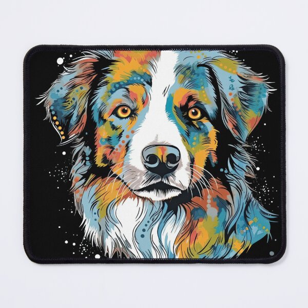 Item preview, Aussie Affection: Energetic Australian Shepherd designed and sold by DooodleGod.