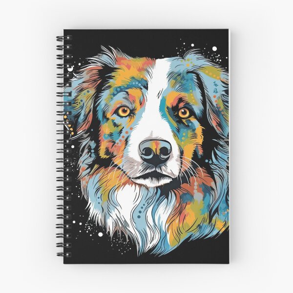 Item preview, Aussie Affection: Energetic Australian Shepherd designed and sold by DooodleGod.