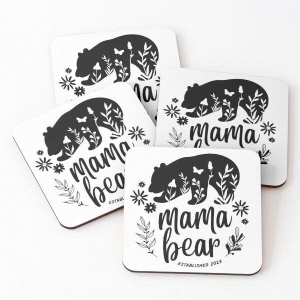 Item preview, Mama Bear T Shirt Cute Funny Best Mom of Boys Girls Cool Mother Tee  designed and sold by paradisNouha.