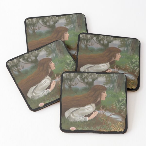 Item preview, the princess out of school by edward robert hughes / master study designed and sold by ferndaughter.