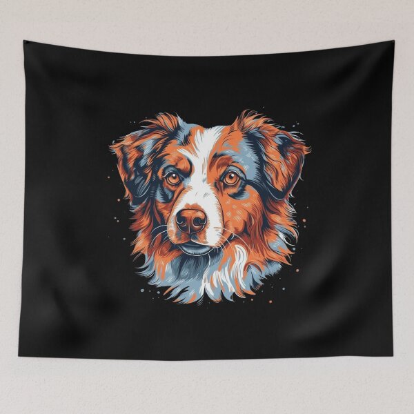 Item preview, AI Designs' Australian Shepherd AI-Inspired designed and sold by DooodleGod.