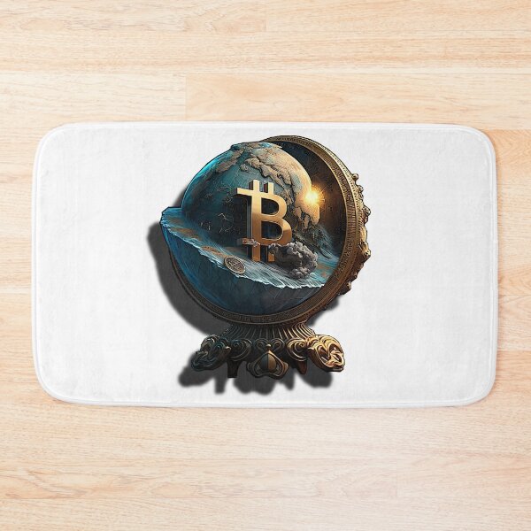 Item preview, AI 3D Bitcoin Globe designed and sold by Ale-Del-Con.