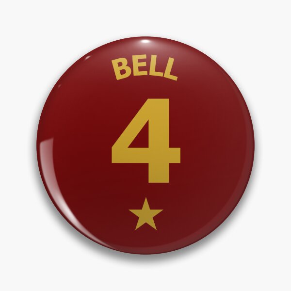 Item preview, Lion House Colours Gold on Red Athletic Player Chaser Jersey No. 4 designed and sold by ArtCounts.