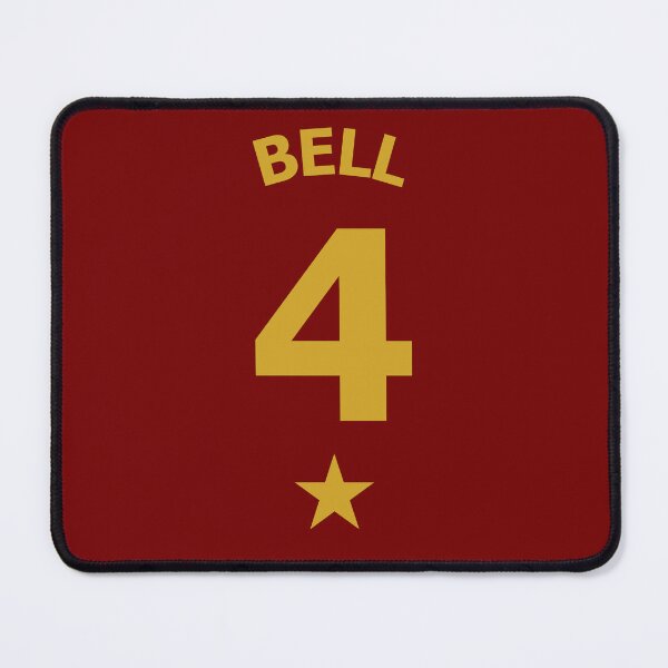 Item preview, Lion House Colours Gold on Red Athletic Player Chaser Jersey No. 4 designed and sold by ArtCounts.