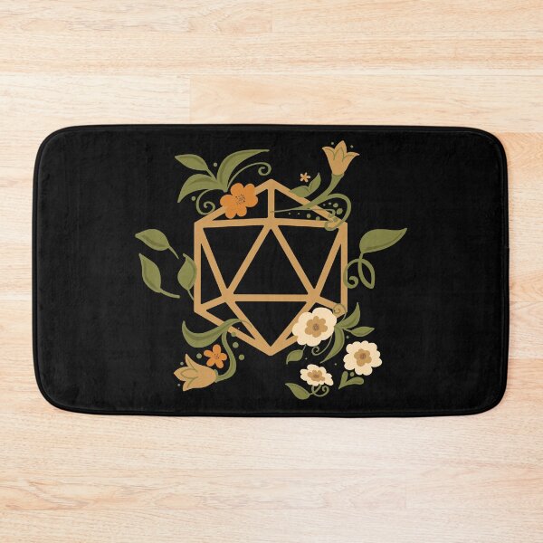 Item preview, Cottagecore Druid D20 Dice Tabletop RPG designed and sold by pixeptional.