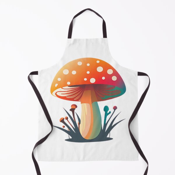 Item preview, Retro Orange Mushroom Design designed and sold by UlDesigns.