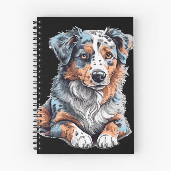 Item preview, AI-Inspired Australian Shepherd Design design designed and sold by DooodleGod.