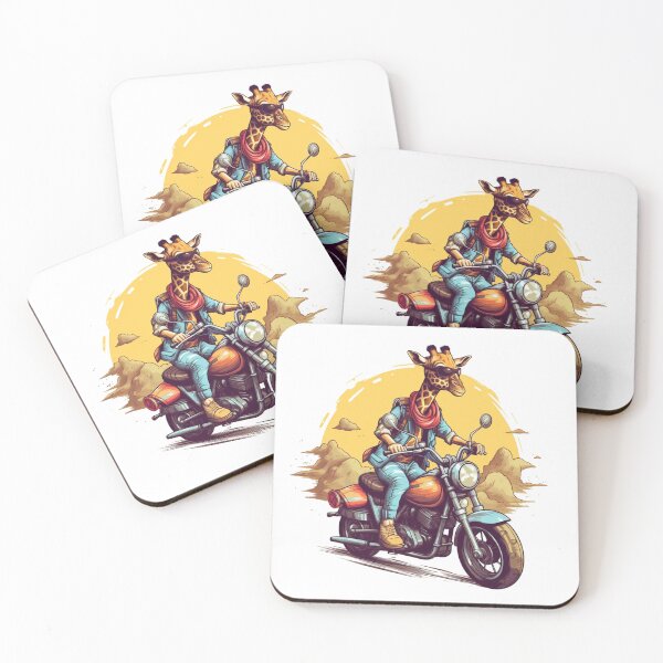 Item preview, Desert Cruiser: Giraffe Pedals Through Sands designed and sold by DigitalDream-1.