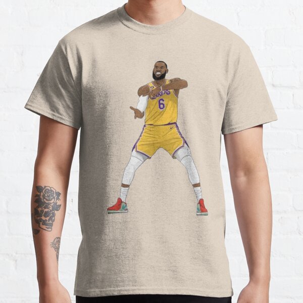 Lebron James Lakers Los Angeles Lakers T-Shirt Space Jam Cartoon Kobe NBA  Goat