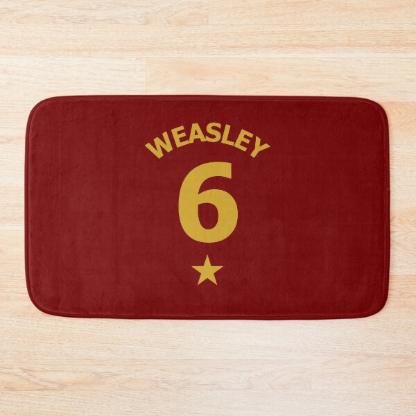 Item preview, Lion House Colours Gold on Red Athletic Player Beater Jersey No. 6 designed and sold by ArtCounts.